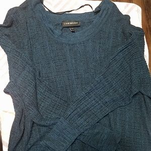 Blue and black sweater